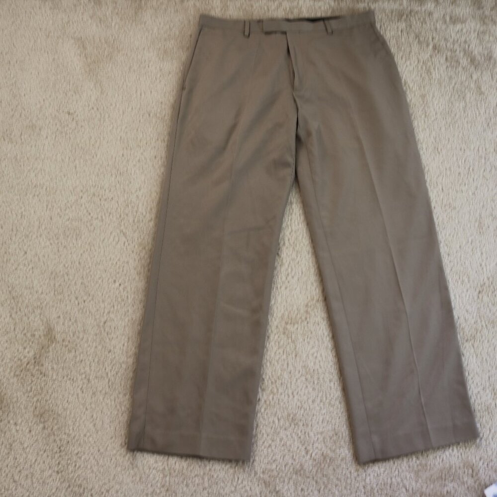 Claiborne Men's Khaki Dress Pants - Light Brown/Tan